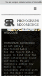 Mobile Screenshot of phonographrecordings.com